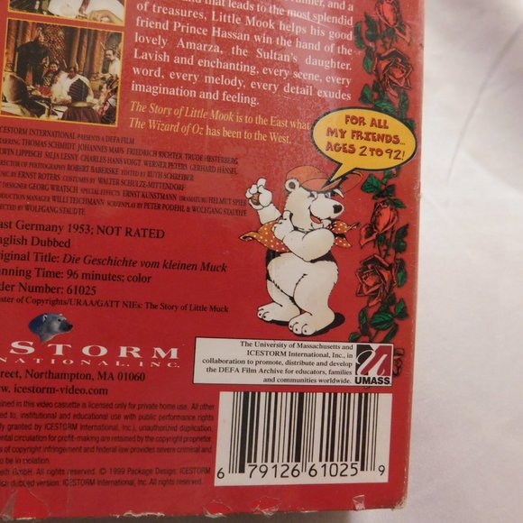 The Story of Little Mook Old World Fairy Tales VHS Movie New and Sealed - Picture 4 of 4
